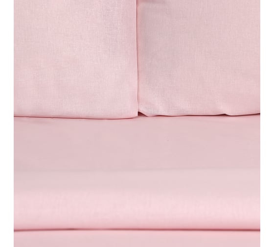 Комплект постельного белья Этель дуэт, Crystal rose 143x215 2 шт, 220x240, 50x70 2 шт, 100% хлопок, поплин 125 г/м2 9241676