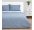 Комплект постельного белья Этель евро, Blue cage 200x215 см, 225x240 см, 50x70± 3 см 2 шт, новосатин 10326525 1