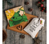 Набор в мешочке Этель Красивая жизнь: полотенце 40x73 см, формочки для запекания - 3 шт. 9728376