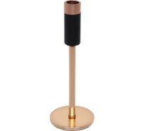 Подсвечник Серпантин STYLISH 23x9x9 см, золото/черный 114-466