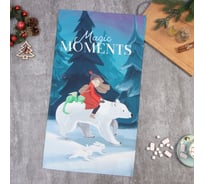 Полотенце Этель Magic moment 40x73 см, 100% хлопок, саржа 190 г/м2 9907879