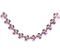 Гирлянда бумажная Новогодняя Серпантин 2,1 м Снеговики 203-417