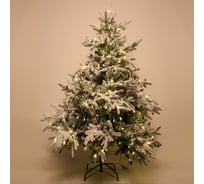 Елка светодиодная Серпантин "Лесное сияние" 150 см (656 веток) 300 ламп LED, резина 184-0001