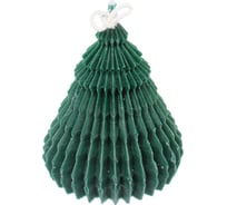 Свеча Серпантин Лесная красавица 11x7 см 120 гр, зеленый упаковка 8x8x14,5 см 114-401