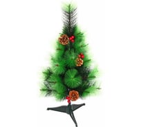 Ёлка Серпантин "Тайга" 60 см, леска с шишками и ягодами (30 веток) 200-135