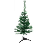 Ёлка Серпантин "Серебряная дымка" 60 см, ПВХ зеленый с серебром (60 веток) 184-759