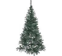 Ёлка Серпантин "Серебряная дымка" 210 см, ПВХ зеленый с серебром (900 веток) 184-907