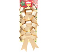 Бант на ёлку Серпантин "Сказочные блики" (набор 3 шт.), Золото 185-0613