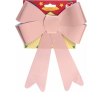 Бант на ёлку Серпантин "Сказочные блики", Розовое золото 185-0624