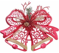 Украшение новогоднее Серпантин "Лесное чудо" 27х20 см, Красный 196-0719