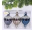 Набор украшений Серпантин SHINE "Highlights" 12x7 см (3 шт..), night blue/champagne silver/grey 916-1214 2