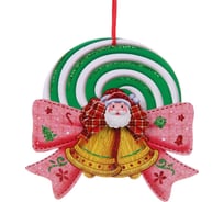 Украшение новогоднее Серпантин «Сладкий колокольчик», 18х19 203-425