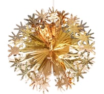 Украшение фольгированное Серпантин "Волшебный шар" d-30 см, Шампань 202-430