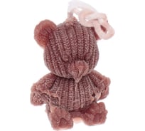 Свеча Серпантин Милый медвежонок 4x3,5 см 10 гр, упаковка 5x5x5 см 114-417