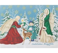 Салфетка на стол Этель "Счастливого Рождества" 30x40 см, 100% п/э, оксфорд 420 г/м3 4469471