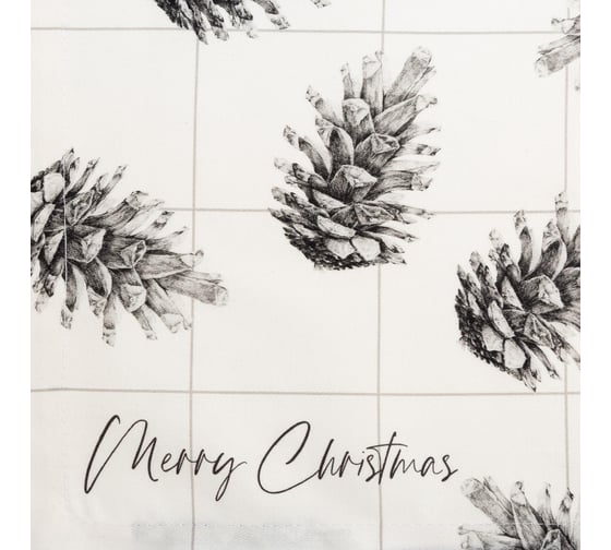 Дорожка на стол Этель Merry Christmas 30x70 см, 100% хлопок, саржа 190 гр/м2 5135216