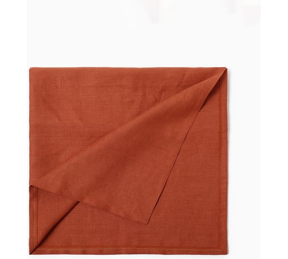 Скатерть Этель Linen collection brown 145x110 см, 100% лен, 210 г/м2 10610031
