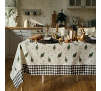 Скатерть Этель Happy New Year 149x220см с ГМВО, 100% хлопок, 190 г/м2 5035896