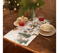 Дорожка на стол Этель Forest animals 30x70 +/- 5 см, 100% хлопок, саржа 190 гр/м2 7346933