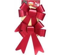 Бант на елку Серпантин "Сказочные блики", набор 2 шт, Красный 185-0620