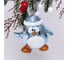Елочная игрушка Серпантин "Веселый пингвиненок" 11*6*11 см, голубой 916-0731 1