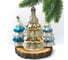 Набор украшений Серпантин SHINE "Magic tree" 6x10 см, 3 шт., night blue/champagne silver/grey 916-1213 1