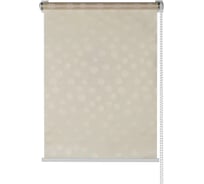 Рулонная штора ПраймДекор "Карусель", молочный, 160x170 42160180