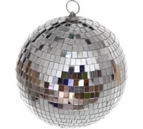 Новогодний шар Серпантин 20 см "Shining Disco", Серебро 196-0372