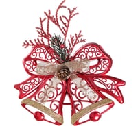 Украшение новогоднее Серпантин "Сказочные переливы" 19*14 см, Красный 196-0722