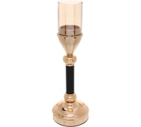 Подсвечник Серпантин "BOHEMIA" 35*12*12 см, Золото/черный 114-464