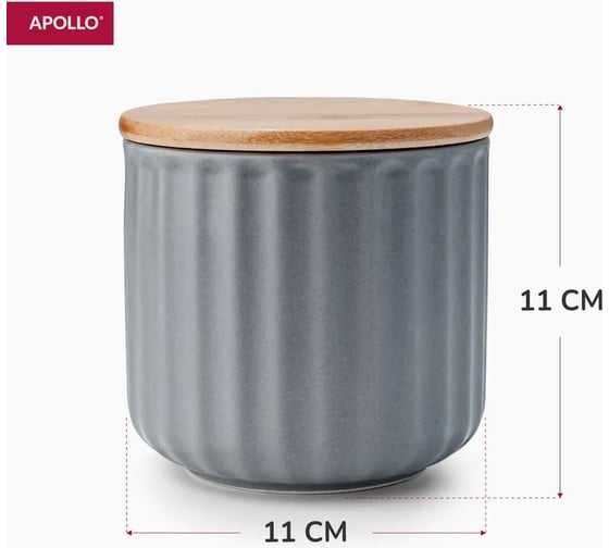 Банка керамическая APOLLO Grecha 600 мл GRC-600
