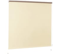 Рулонная штора BRABIX светонепроницаемая Блэкаут, 80х175 см, крем/серебро 606014