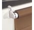 Рулонная штора BRABIX 50х175 см, текстура-лён, защита 55-85%, 200 г/м2, темно-бежевый S-36 605976 4