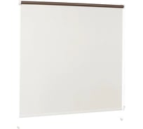 Рулонная штора BRABIX светонепроницаемая Блэкаут, 70х175 см, белый/серебро 606010