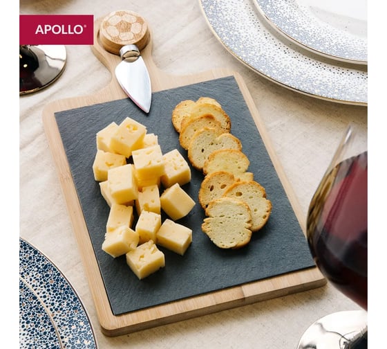 Сервировочная доска + нож для сыра APOLLO Tapas TAP-10