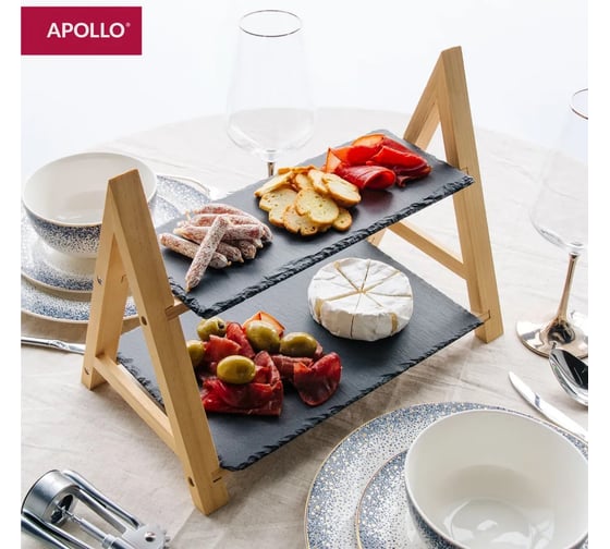 Сервировочная доска APOLLO двухъярусная Tapas TAP-12