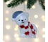 Елочная игрушка Серпантин Милый мишка 8х4х9 см, Голубой 107-6081 1