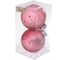 Набор украшений Серпантин SHINE Diamond Tears 8 см, 2 шт., rose pink 201-1929 2