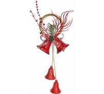 Новогоднее украшение Серпантин Сказочный звон 12х30 см, Красный 196-0688