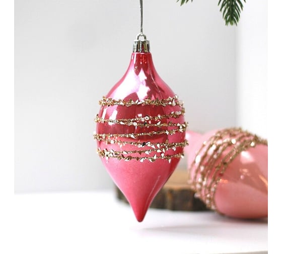 Набор украшений Серпантин SHINE Star Thread 13.8x6.5 см, 2 шт., rose pink/baby pink 201-1933