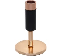 Подсвечник Серпантин STYLISH 13х9х9 см, Золото/черный 114-468