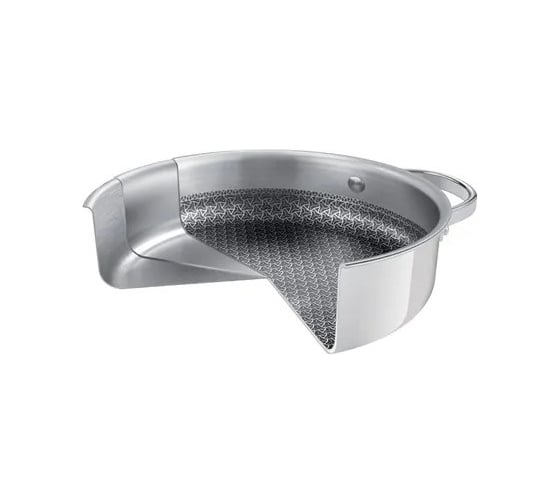 Сковорода Tescoma глубокая SteelCRAFT с крышкой диаметр 28 см, 2 ручки 780568