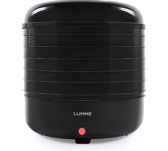 Сушилка для овощей и фруктов LUMME LFD-106PP 6 поддонов черный жемчуг 37579 1