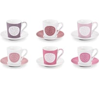 Набор чашек для эспрессо Tescoma myCOFFEE, с блюдцем, 6 шт,, Sugar 387715