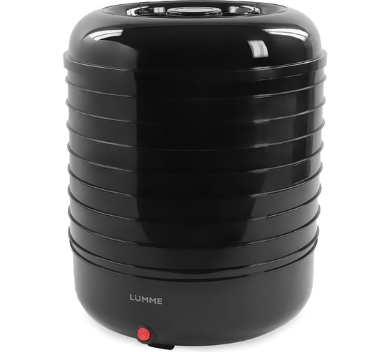 Сушилка для овощей и фруктов LUMME LFD-108PP 8 поддонов черный жемчуг 37581