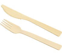 Вилка и нож Tescoma PARTY TIME, бамбук, 6+6 шт 707250