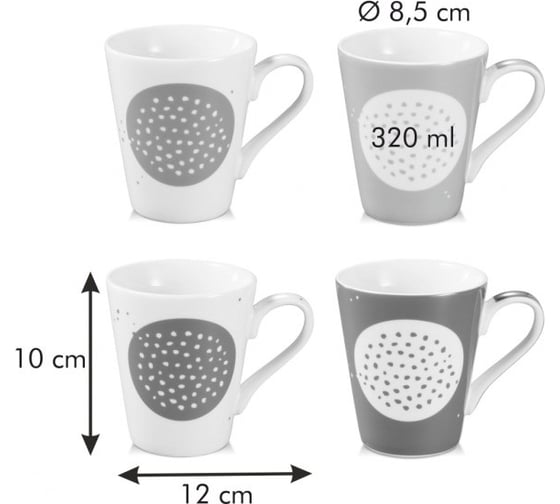 Чашка Tescoma myCOFFEE, 4 шт Sugar 387765