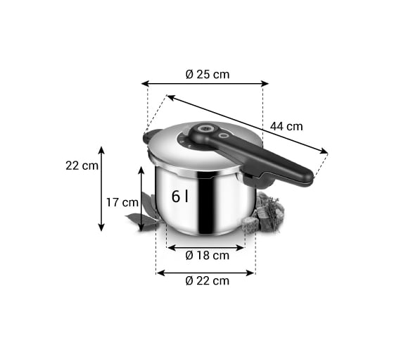 Скороварка Tescoma SmartCLICK 6 л 702106