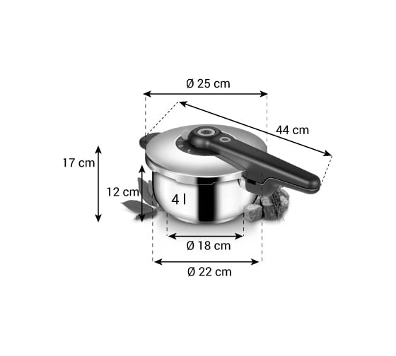 Скороварка Tescoma SmartCLICK 4 л 702104