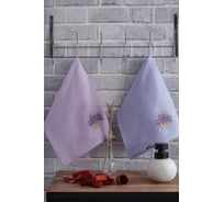 Набор полотенец Arya Home Arya 40x60 см, 2 шт., Amethyst пурпурный 8680943227058